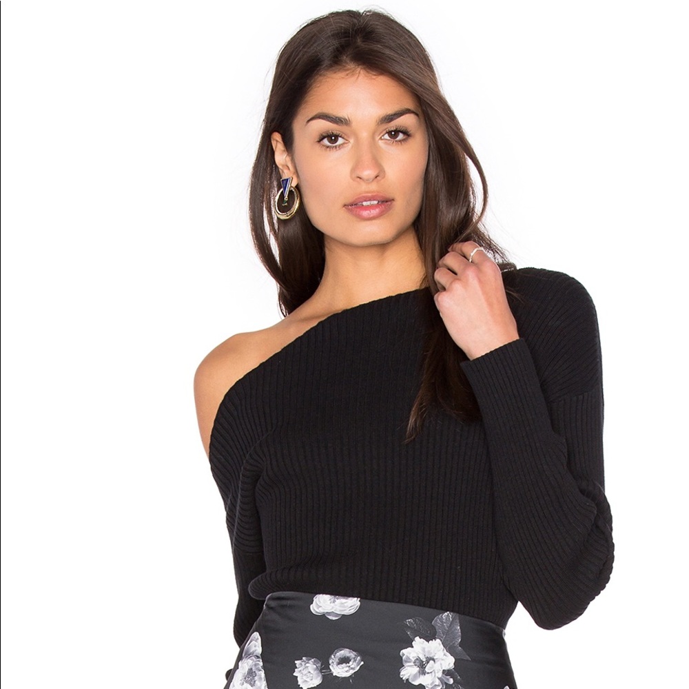 Majorelle Twister Sweater Black